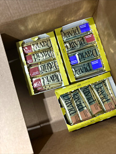 David protein bars variety - protein,