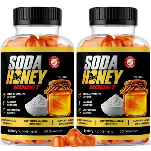 Soda honey boost acv gum - boost,