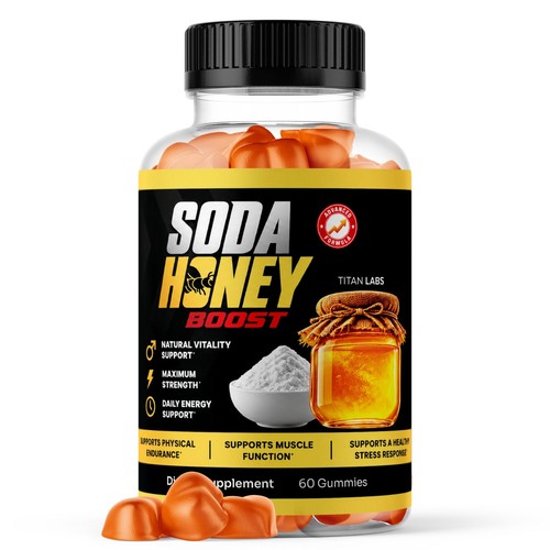 Soda honey boost acv gums - boost,