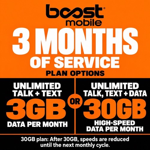 Boost mobile month service - boost,
